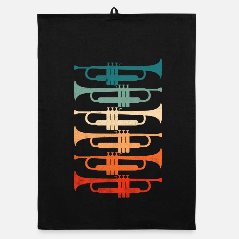 Trompet Retro Color Organic dish towel