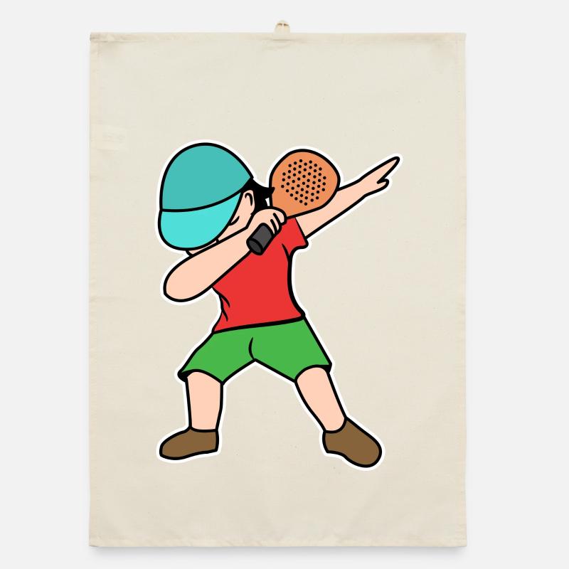 Padel Game Padel Statement Racket Training Organic dish towel