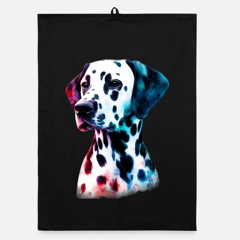 Dalmatiner Hund Organic Geschirrtuch