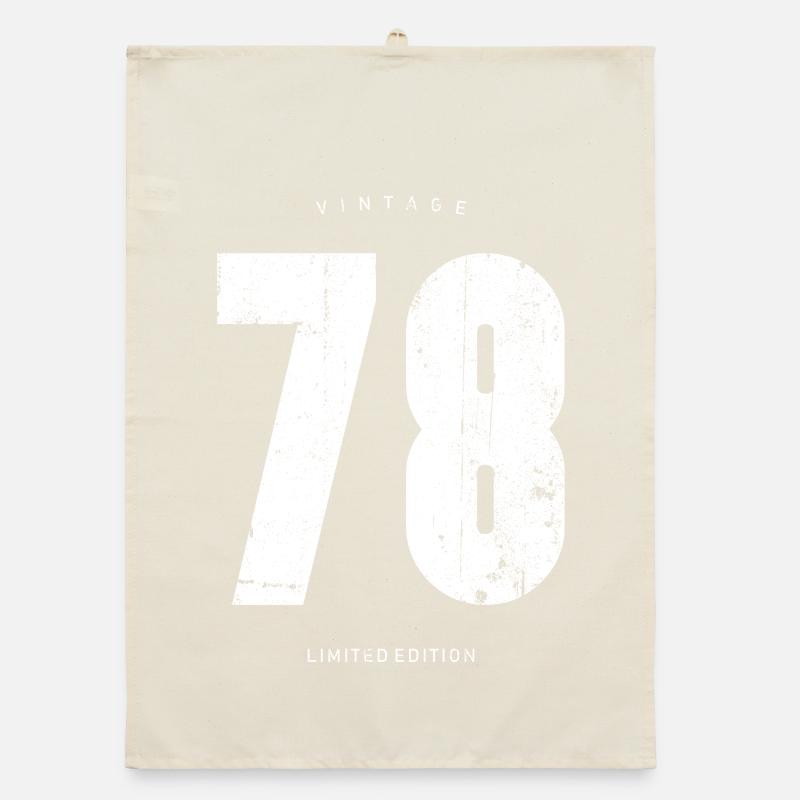 Vintage 78 Edition Limitée Torchon bio