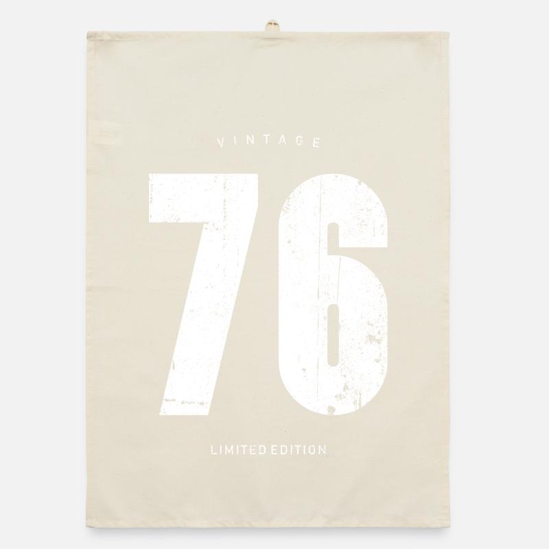 Vintage 76 Limitierte Auflage Organic Geschirrtuch