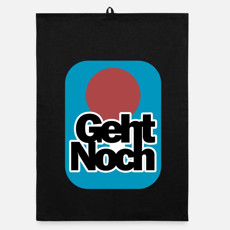 Lebensfreude Sonne Design Organic Geschirrtuch