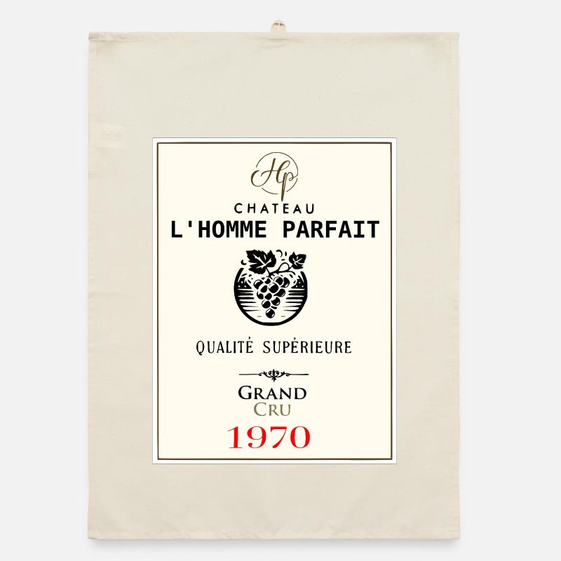 Der perfekte Mann Organic Geschirrtuch