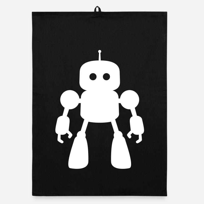 Robots – Intelligence artificielle Conception de science-fiction Torchon bio