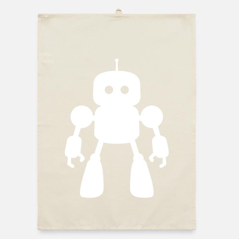 Robots – Intelligence artificielle Conception de science-fiction Torchon bio