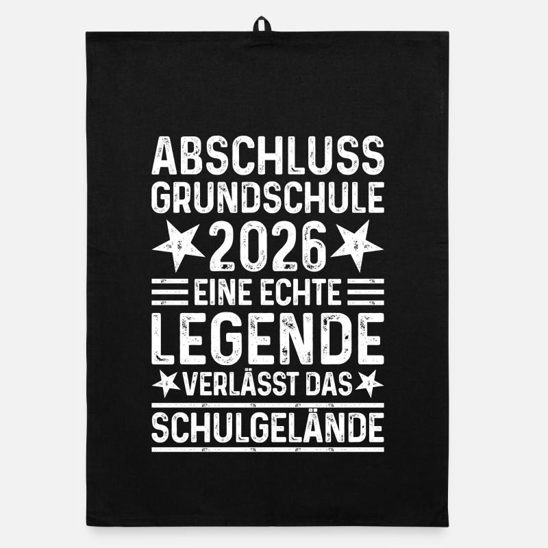Graduation 2026 Primary School Legend School Grounds Organic dish towel