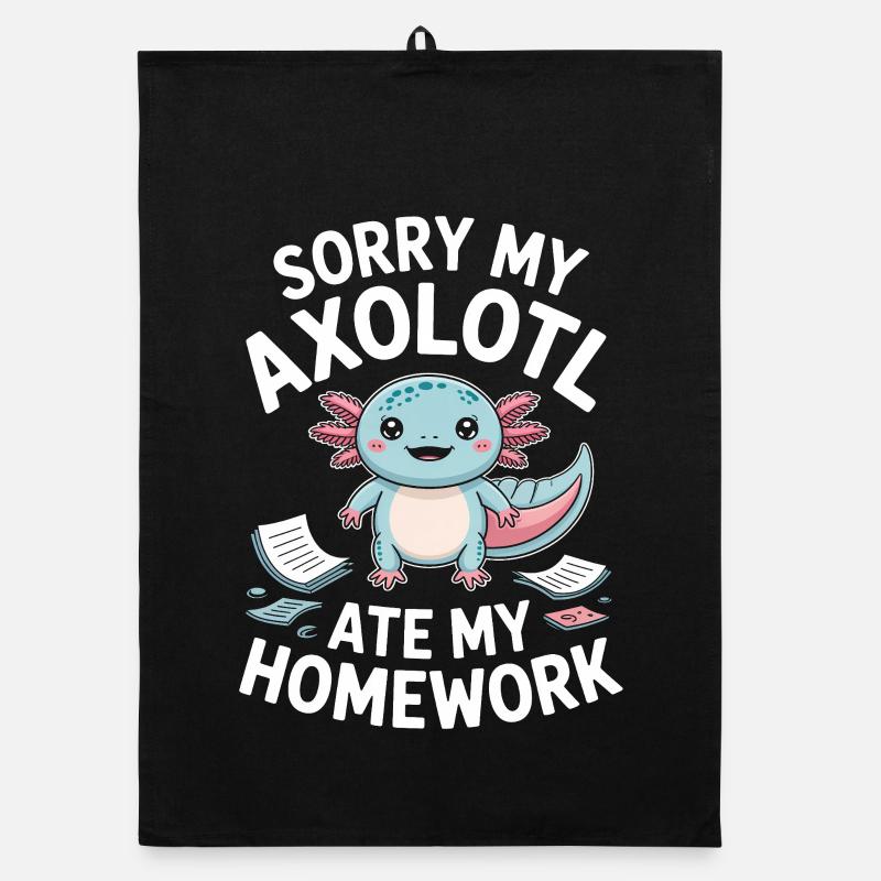 Un joli accident de devoirs d’Axolotl Torchon bio