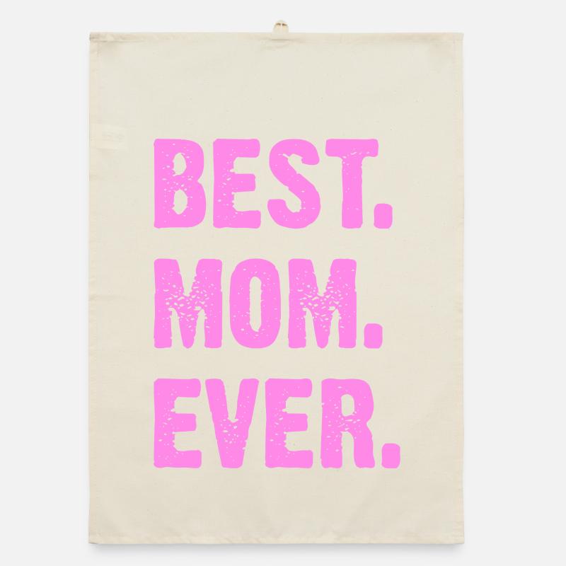 Beste Mama aller Zeiten Muttertag Organic Geschirrtuch