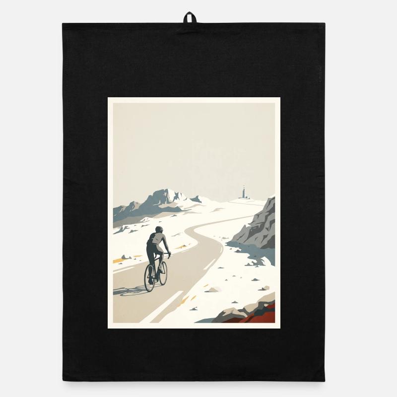 Summit Road – Radfahrer-Erinnerung Organic Geschirrtuch