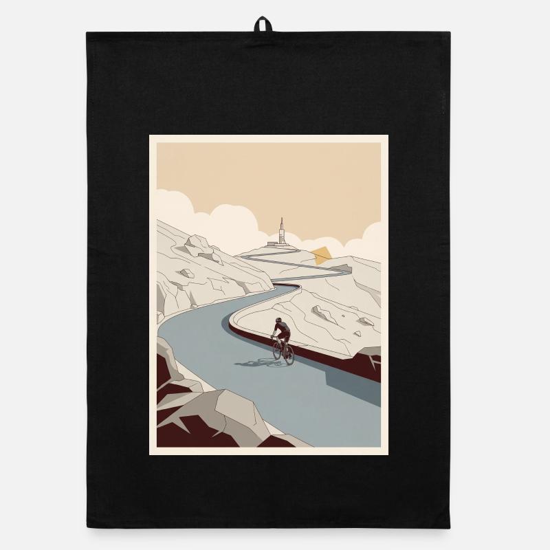The Climb — Cycling Memory Organic dish towel