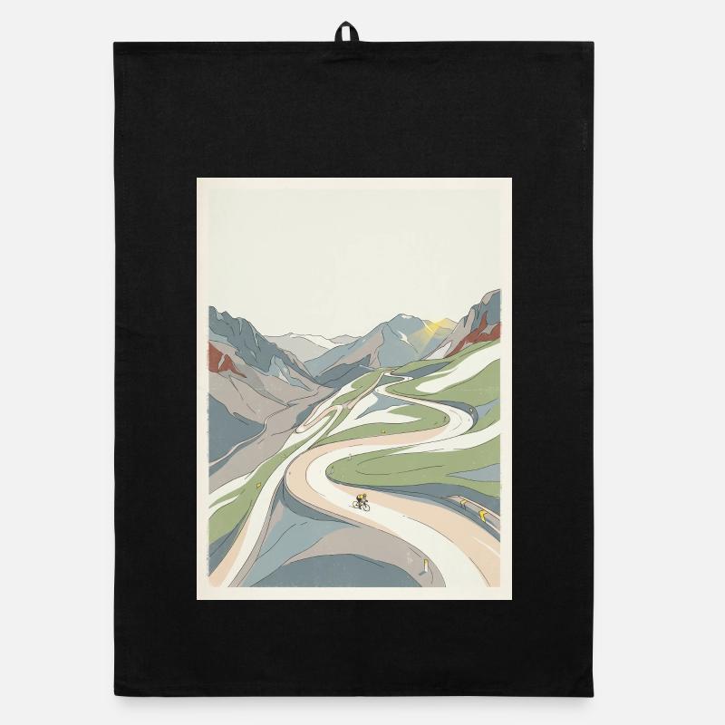 Alpe d’Huez — Mémoire cycliste Torchon bio
