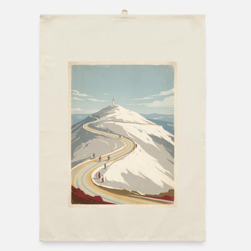 Ventoux Summit Road — Cycling Memory Organic dish towel