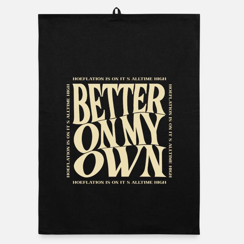 Better on my own Organic dish towel