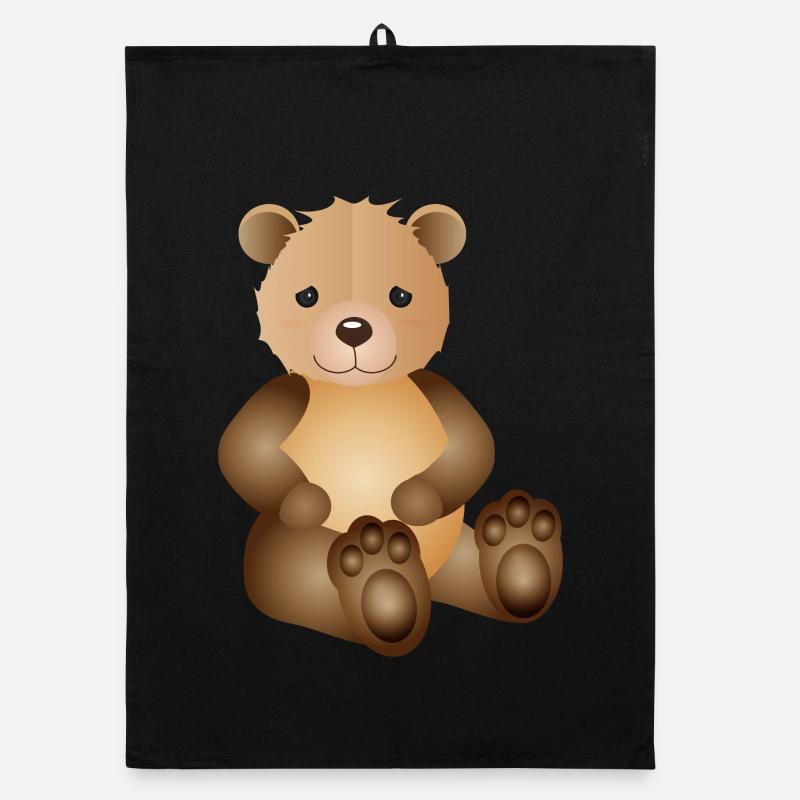 Ours doré sucré-sucré comme animal de compagnie Torchon bio