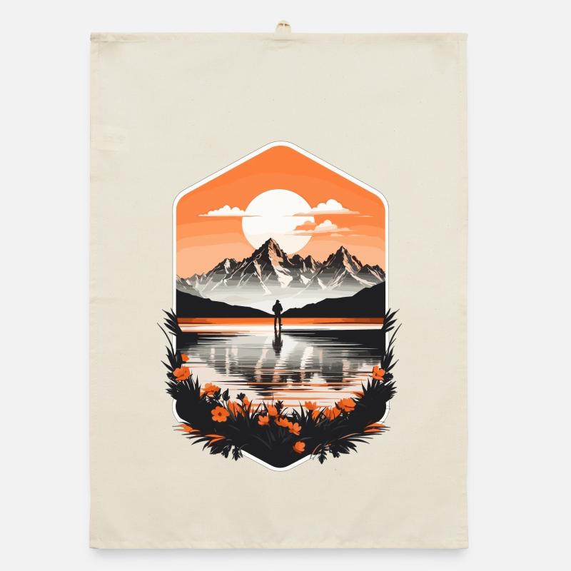 Abenteuer Reise Organic Geschirrtuch