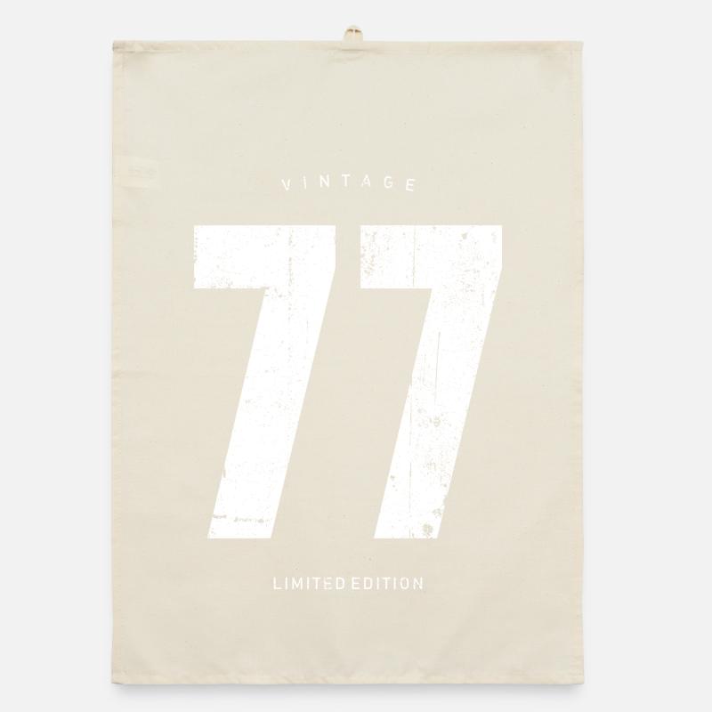 Vintage 77 Édition Limitée Torchon bio