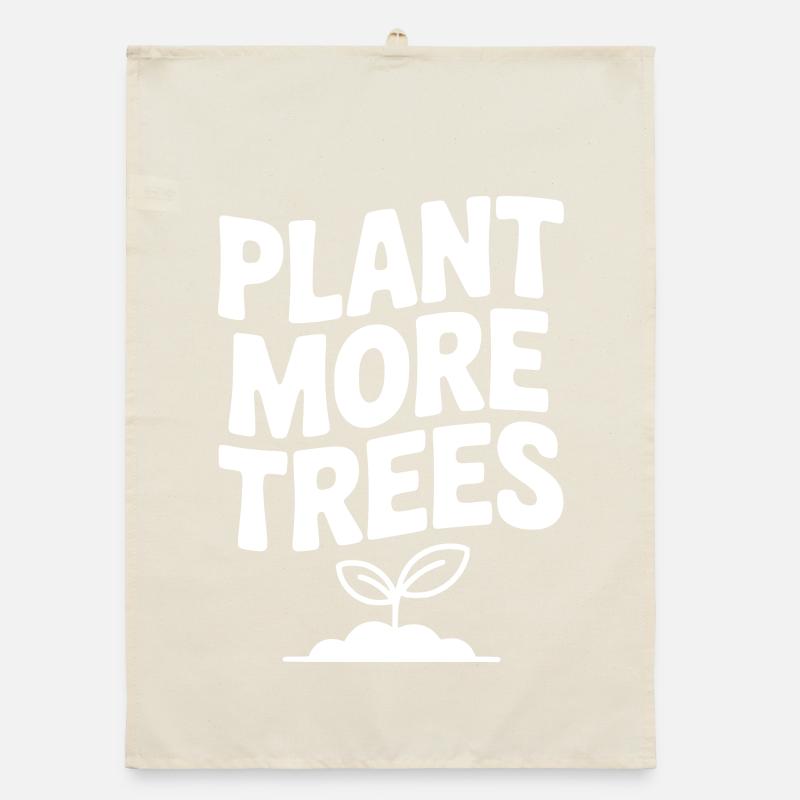 Plantez plus d’arbres Torchon bio
