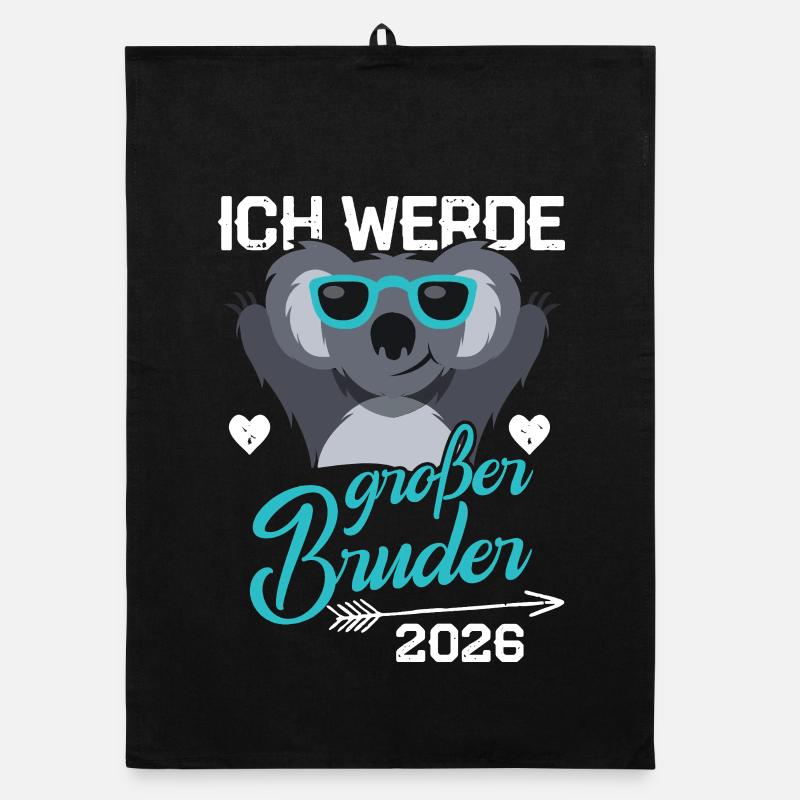 Je vais être Big Brother Bébé Enceinte 2026 Torchon bio