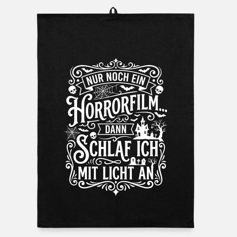 Just a horror movie lights on Organic dish towel