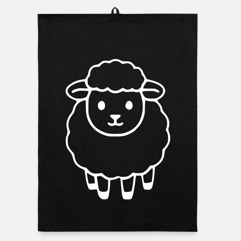 Sheep Sheep Lamb Organic dish towel