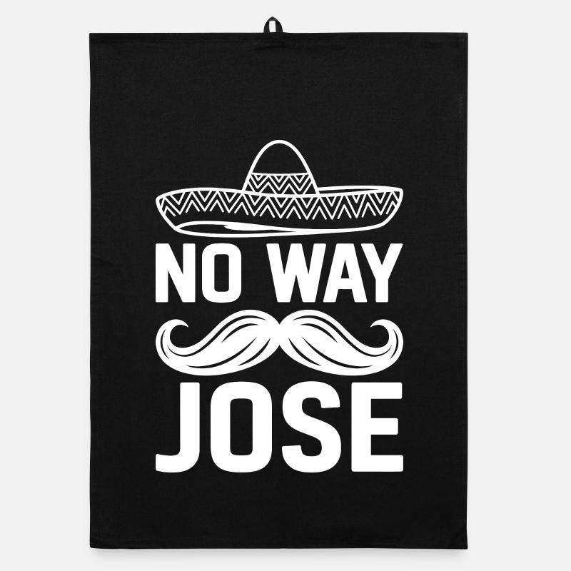 Impossible de voir Jose Sombrero Tee Torchon bio