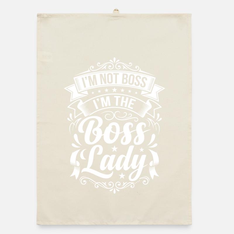 Ich bin die Chefin Organic dish towel