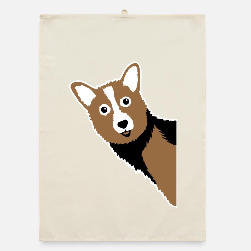 Chiens sur les gens, chien Drôle de proverbe antisocial Torchon bio