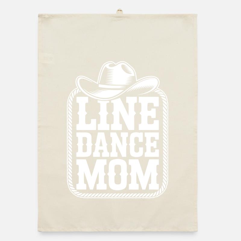 Western Dance Mom Organic dish towel