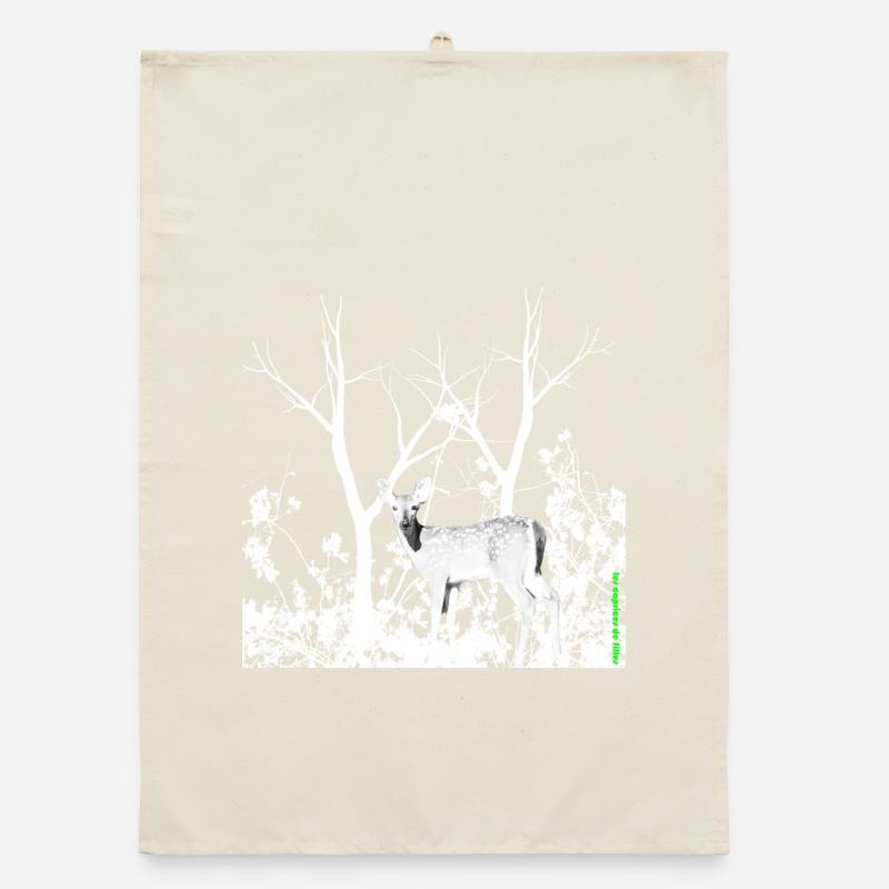 deer Organic Geschirrtuch