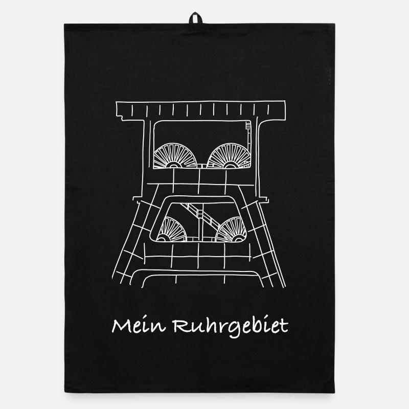 Mein Ruhrgebiet Organic Geschirrtuch