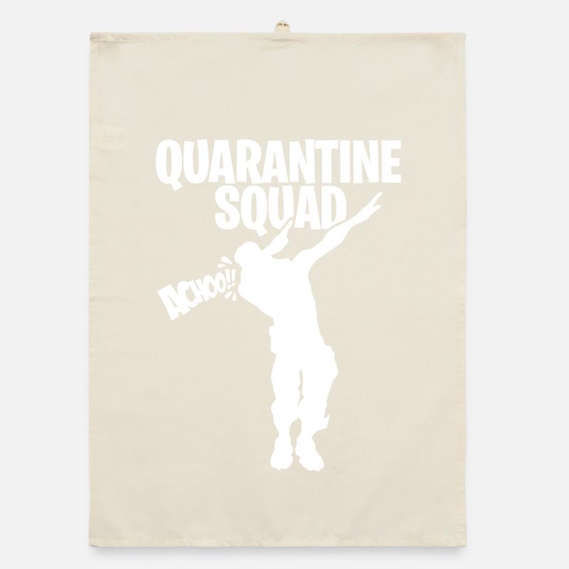 Quarantine squad, DAB Zocker Quarantäne GAMING Organic Geschirrtuch