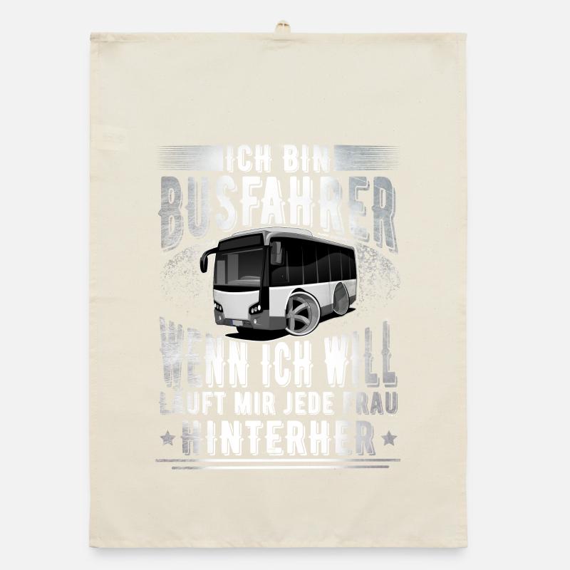 Busfahrer Organic Geschirrtuch