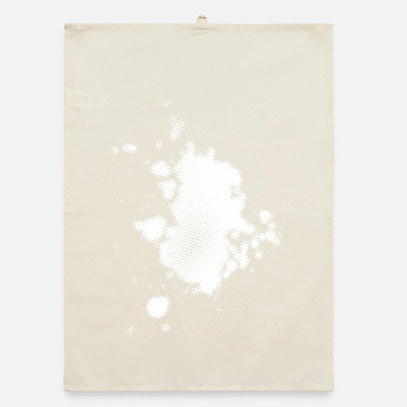 Flash, points fond asymétrique | rastérisé Torchon bio