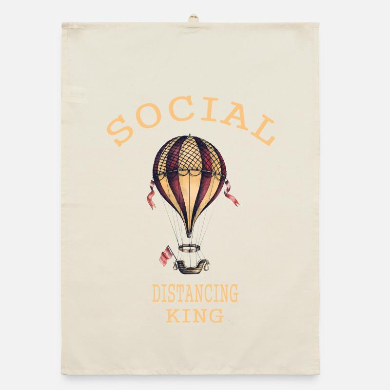 Ballooning Organic dish towel