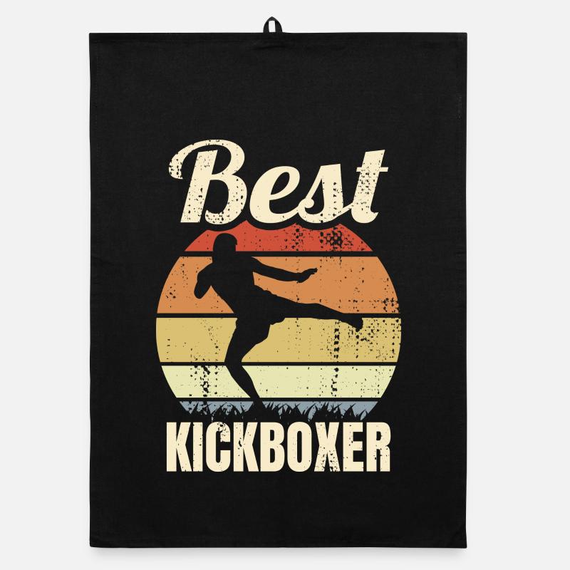 Best Kickboxer Organic Geschirrtuch