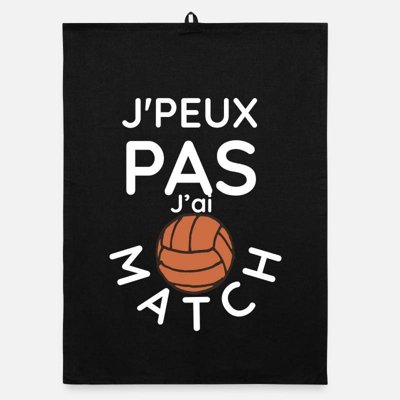 j'e peux pas j'ai match Torchon bio