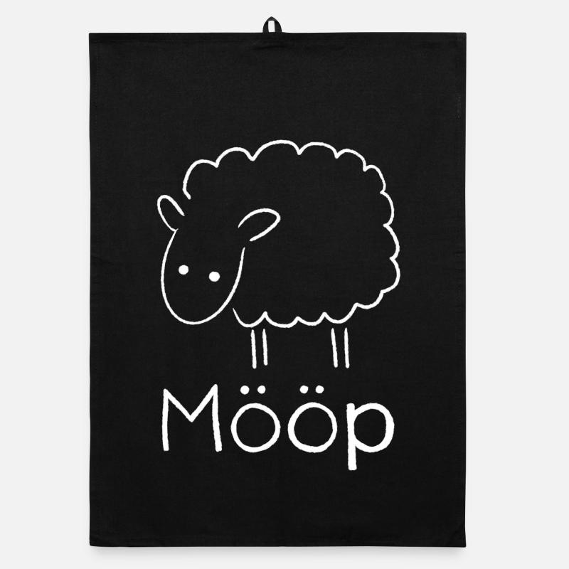 Mööp - Organic dish towel - black