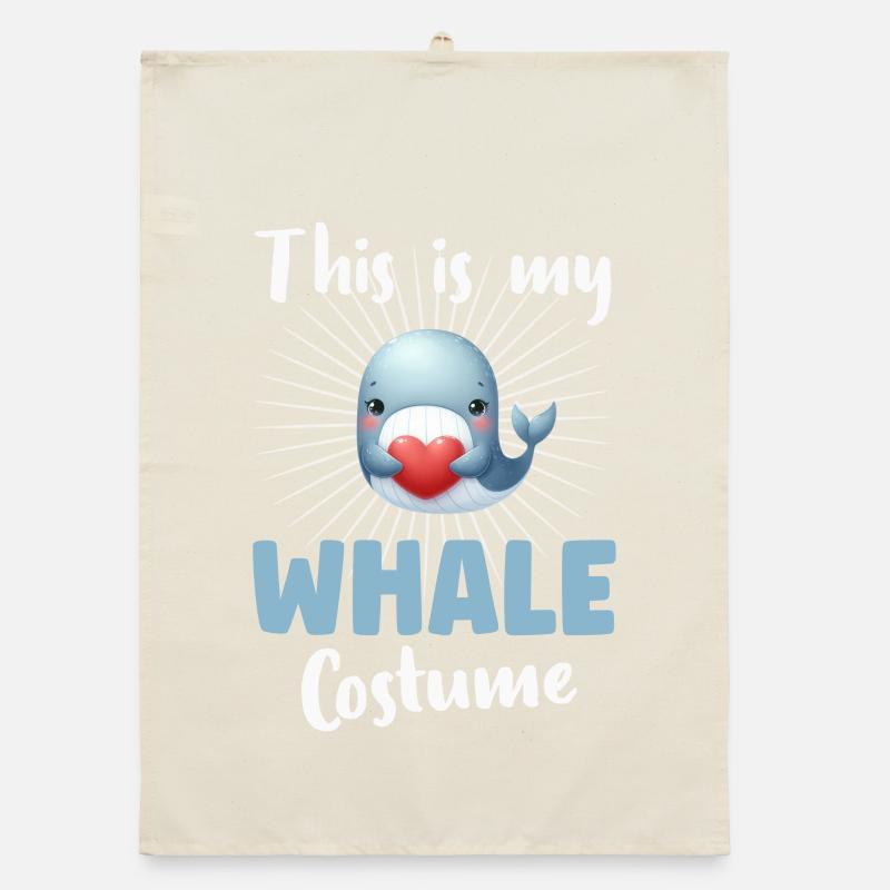 Wal Blauwal Organic Geschirrtuch