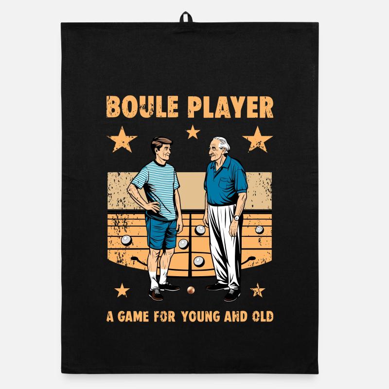 Joueur de boule Torchon bio