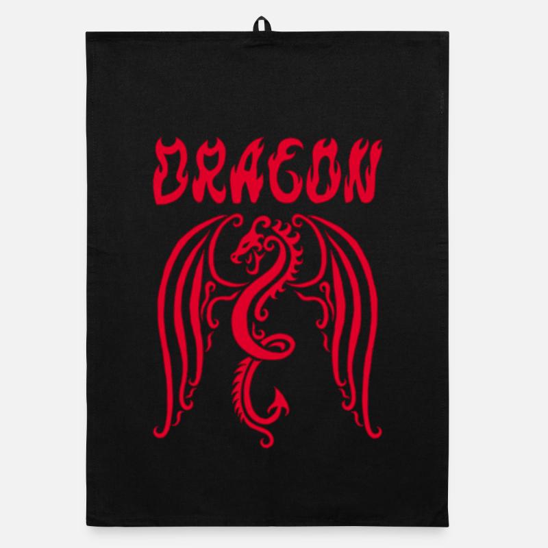 Red Dragon Organic dish towel