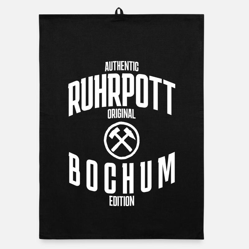 Authentic Ruhrpott original Bochum edition Organic Geschirrtuch