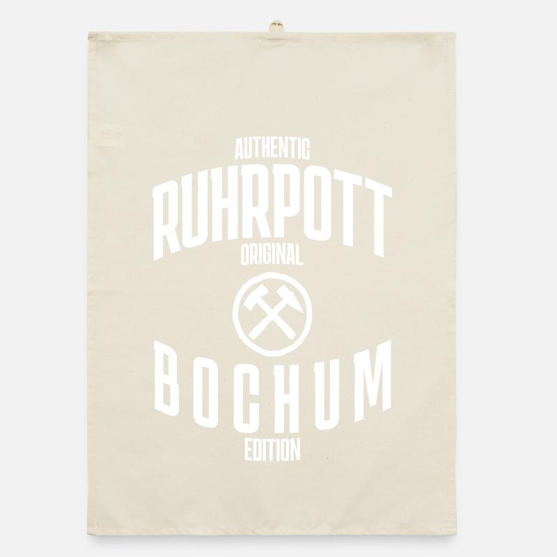 Authentique édition originale de Bochum de la Ruhrpott Torchon bio