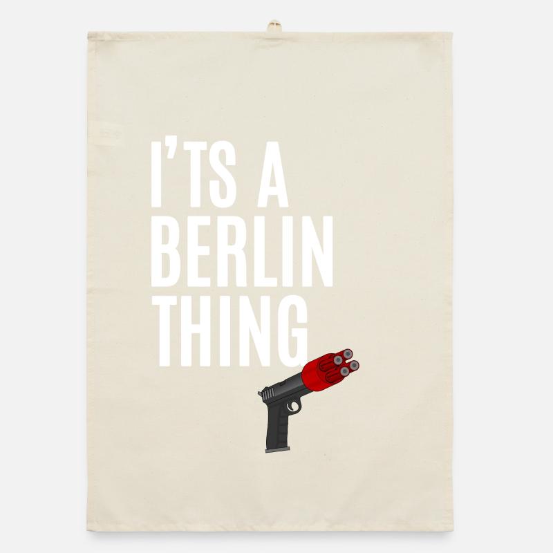 Berlin Thing Silvester Organic Geschirrtuch
