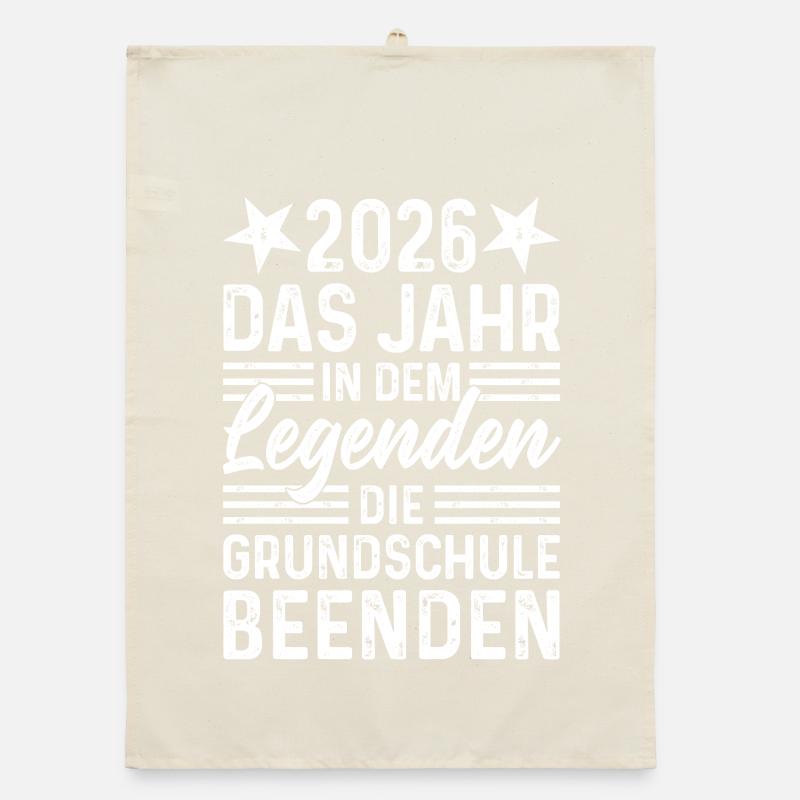 2026 Year Legends End Primary School Organic dish towel