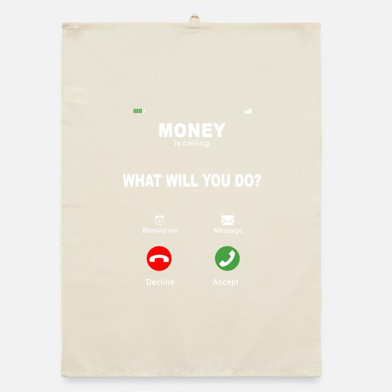 L’argent appelle – Conception des motivations Torchon bio