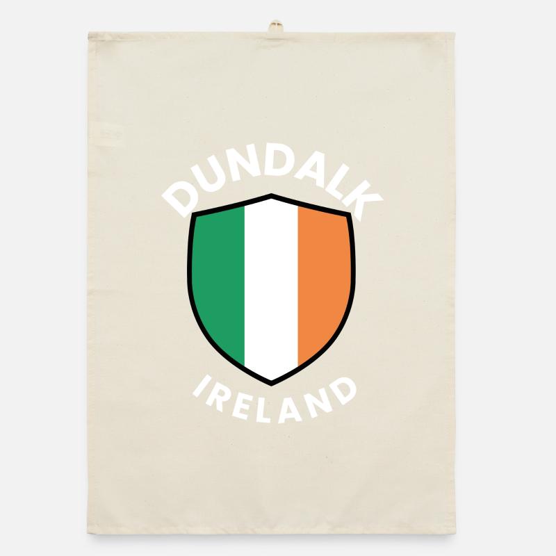 Dundalk Ireland Shield Organic dish towel