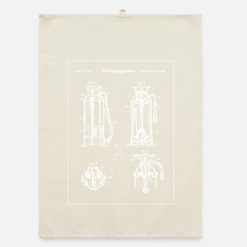 Cadeau de plan d’extincteur Torchon bio