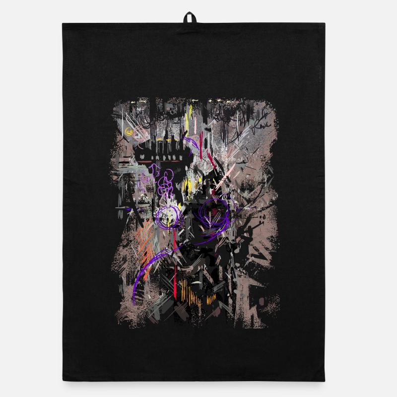 Abstract Texture Organic dish towel