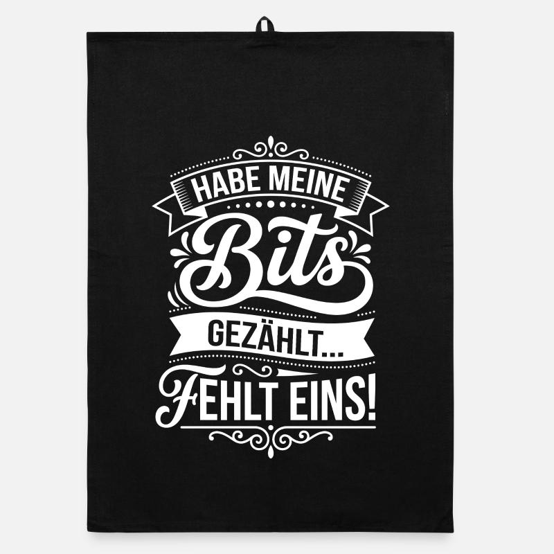 Habe Meine Bits Gezahlt... Fehlt Eins! Organic Geschirrtuch