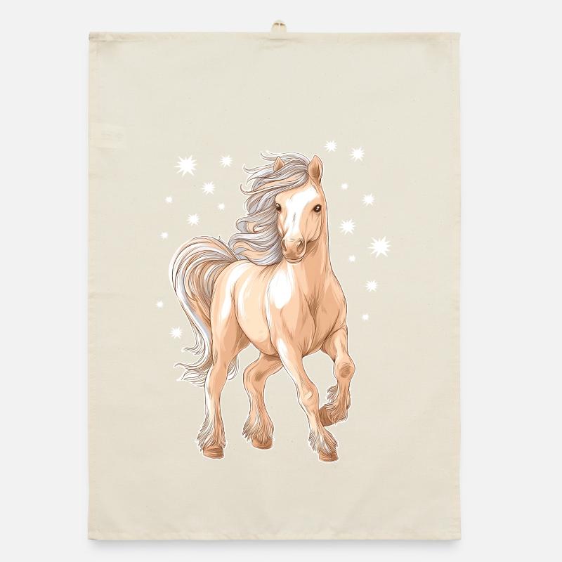 Pferd Pony Organic Geschirrtuch